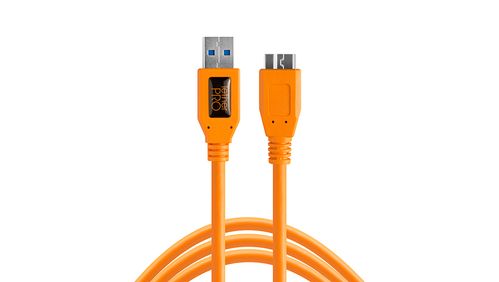 TETHER TetherPro USB 3.0 A/Micro B 4,6m orange (CU5454)