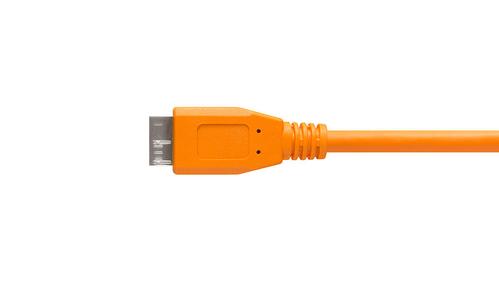 TETHER TetherPro USB 3.0 A/Micro B 4,6m orange (CU5454)