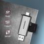 AXAGON External USB 3.2 Gen1 Type-C+Type-A  Factory Sealed (CRE-SAC)