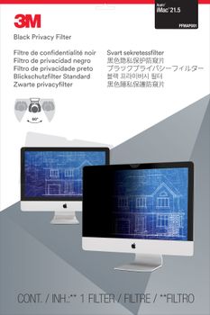 3M PFIM21V2 PRIVACY FILTER BLACK IMAC 21.5IN 2013 ACCS (98044058109)