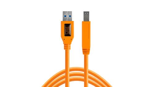 TETHER TetherPro USB 3.0 A-B Stecker 4,6m orange (CU5460ORG)