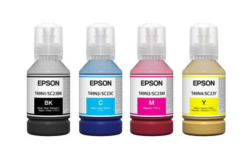 EPSON n - 140 ml - yellow - original - ink refill - for SureColor SC-T3100X,  SC-T3100x 240V (C13T49H400)