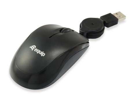 EQUIP Mouse Ambidextrous Usb Type-A  (245103)
