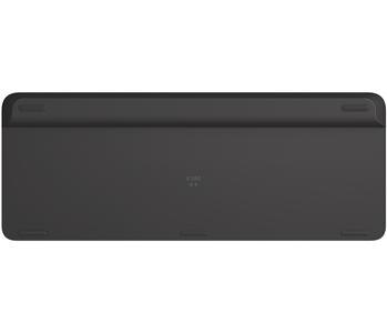 LOGITECH K580 Slim Wireless Keyboard - Tastatur - Nordisk - Grå (920-009274)