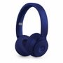 APPLE Beats Solo Pro - Mer matt kollektion - hörlurar med mikrofon - på örat - Bluetooth - trådlös - aktiv brusradering - mörkblå - för iPad/ iPhone/ iPod (MRJA2ZM/A)