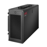 APC NetShelter WX AR106V - Skåp - väggmontering - svart - 6U - 19"