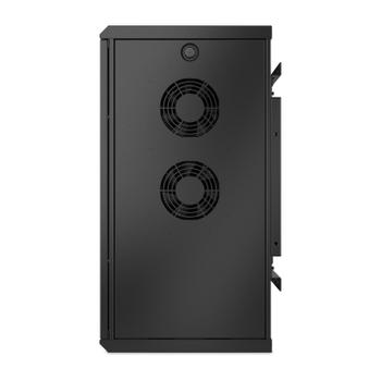 APC NetShelter WX 6U Low-Profile Wallmount Enclosure 230V Fans (AR106VI)