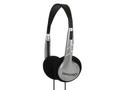KOSS KPH5 hodetelefoner med ledning, On-Ear (sort) 3.5mm minijack, on-ear, uten mikrofon, lettvekt