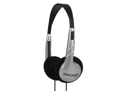 KOSS KPH5 hodetelefoner med ledning, On-Ear (sort) 3.5mm minijack, on-ear, uten mikrofon, lettvekt (147737)