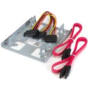 STARTECH Dual 2.5? SATA HDD/SSD to 3.5? Bay Mounting Bracket Adapter