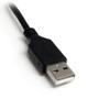 POLY Replacement USB 2.0 cable for Polycom Trio 8800. 2m 6.6ft cable with right angle right Micro B male with latch to Type A male for us