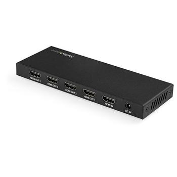 STARTECH StarTech.com 4 Port HDMI Splitter 4K 60Hz (ST124HD202)