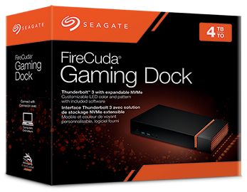 SEAGATE FireCuda SSD Gaming Dock 4TB Thunbld 3 (STJF4000400)