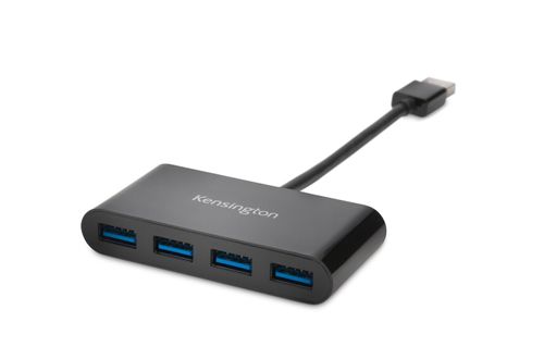 KENSINGTON n UH4000 - Hub - 4 x SuperSpeed USB 3.0 - desktop (K39121EU)