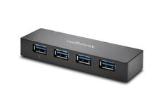 KENSINGTON UH4000C - Hubb - 4 x SuperSpeed USB 3.0 - skrivbordsmodell