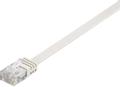 MICROCONNECT U/FTP CAT6 1M White Flat