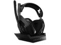 ASTRO A50 Trådlöst Gaming Headset 4th Gen (svart) usb, 7,1 kanals surround, hörlursförstärkare, audio V2, externt ljudkort, XB1/PC