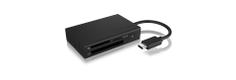 ICY BOX minnekortleser USB 3.0 Type-C CF, SD, microSD