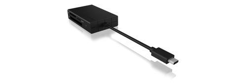 ICY BOX External multi card reader USB 3.0 Type-C, CF, SD, microSD (IB-CR401-C3)
