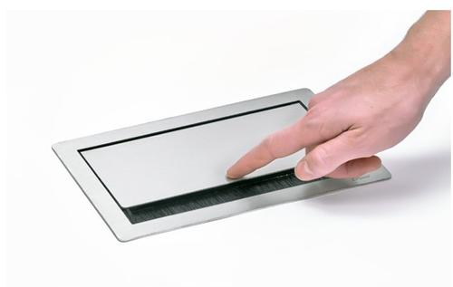 EVOLINE FlipTop Push Small 3x stikk, sølv (159370024900)